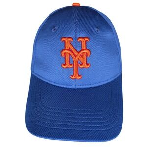 New Era MLB‎ New York Mets Youth Baseball Cap Orange NY Logo Blue